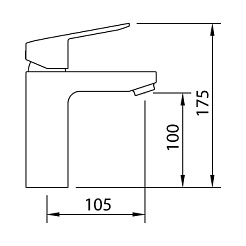 Clever Смеситель для раковины START XTREME 100 C1 99271 – фотография-2